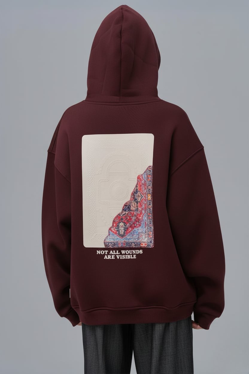 Kilim Hoodie – Woven Heritage Design