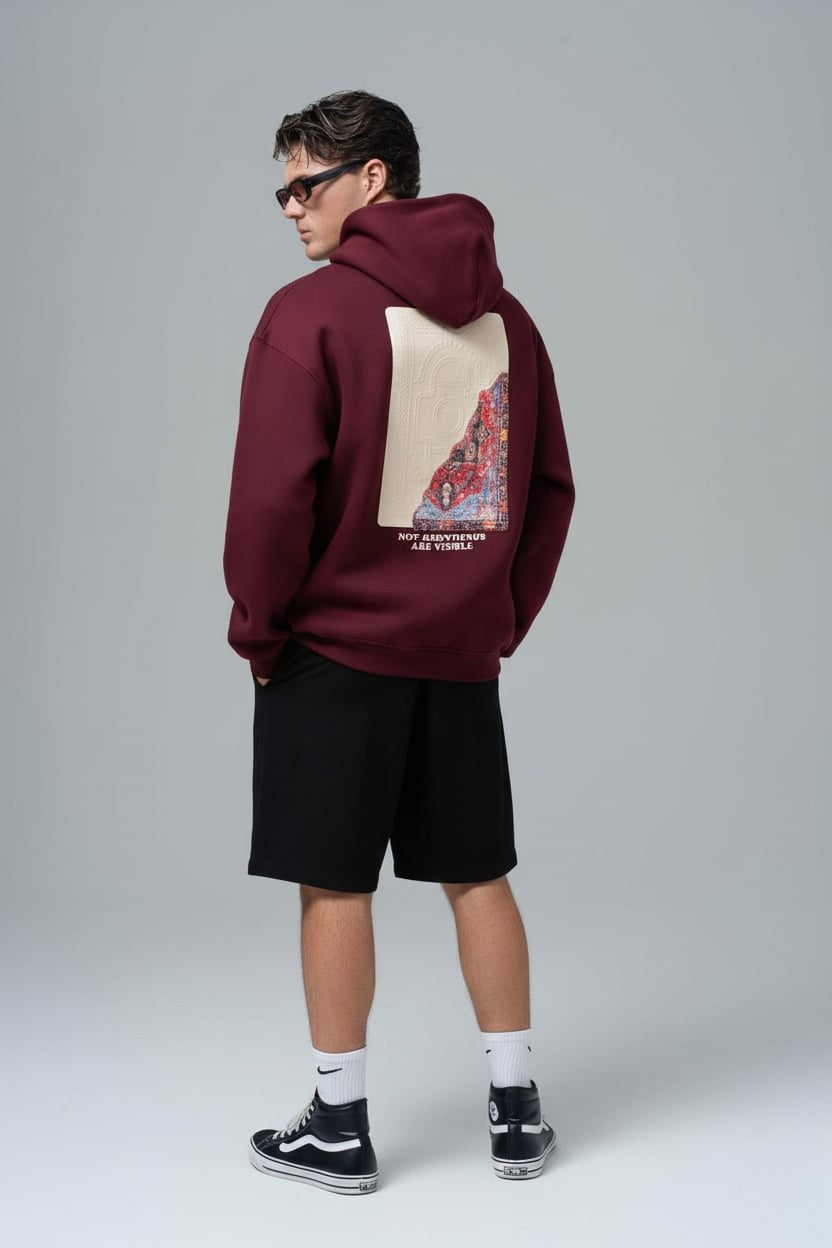 Kilim Hoodie – Woven Heritage Design