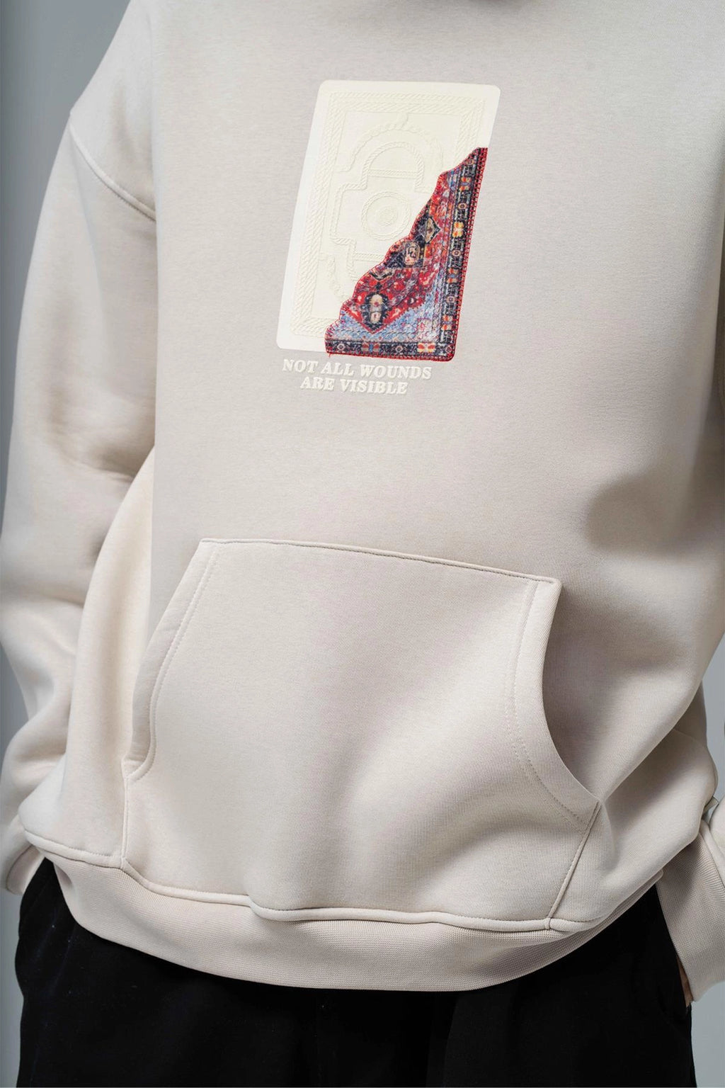 Kilim Hoodie – Woven Heritage Design