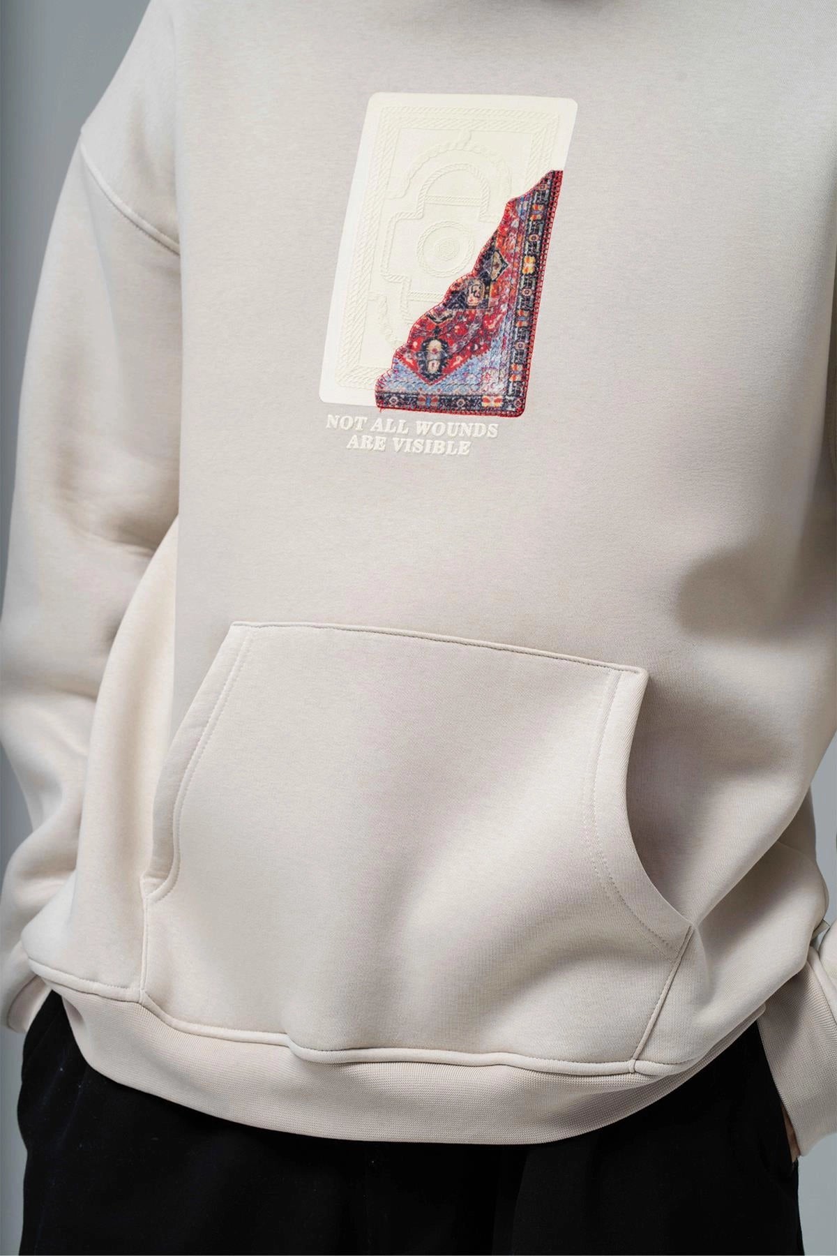 Kilim Hoodie – Woven Heritage Design