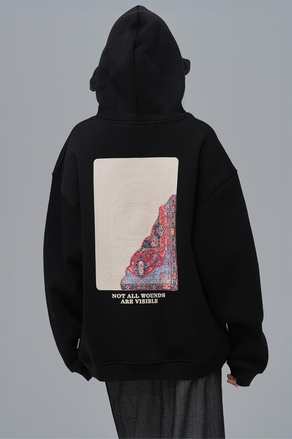 Kilim Hoodie – Woven Heritage Design