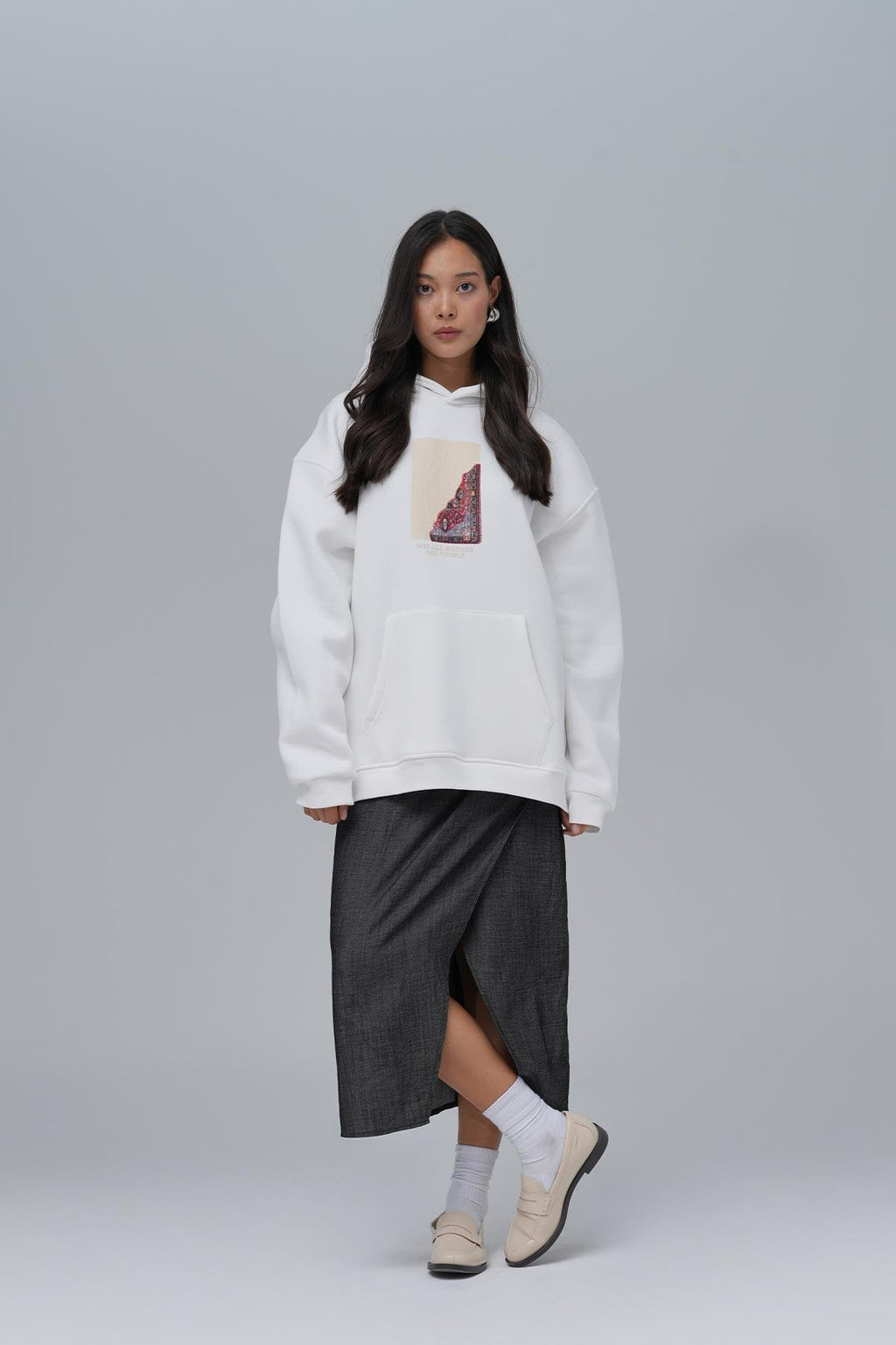 Kilim Hoodie – Woven Heritage Design