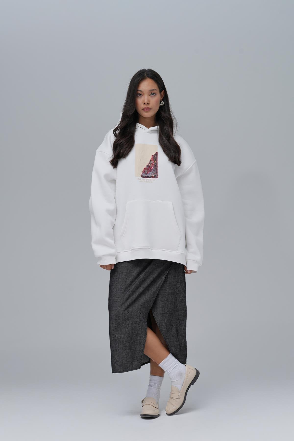 Kilim Hoodie – Woven Heritage Design