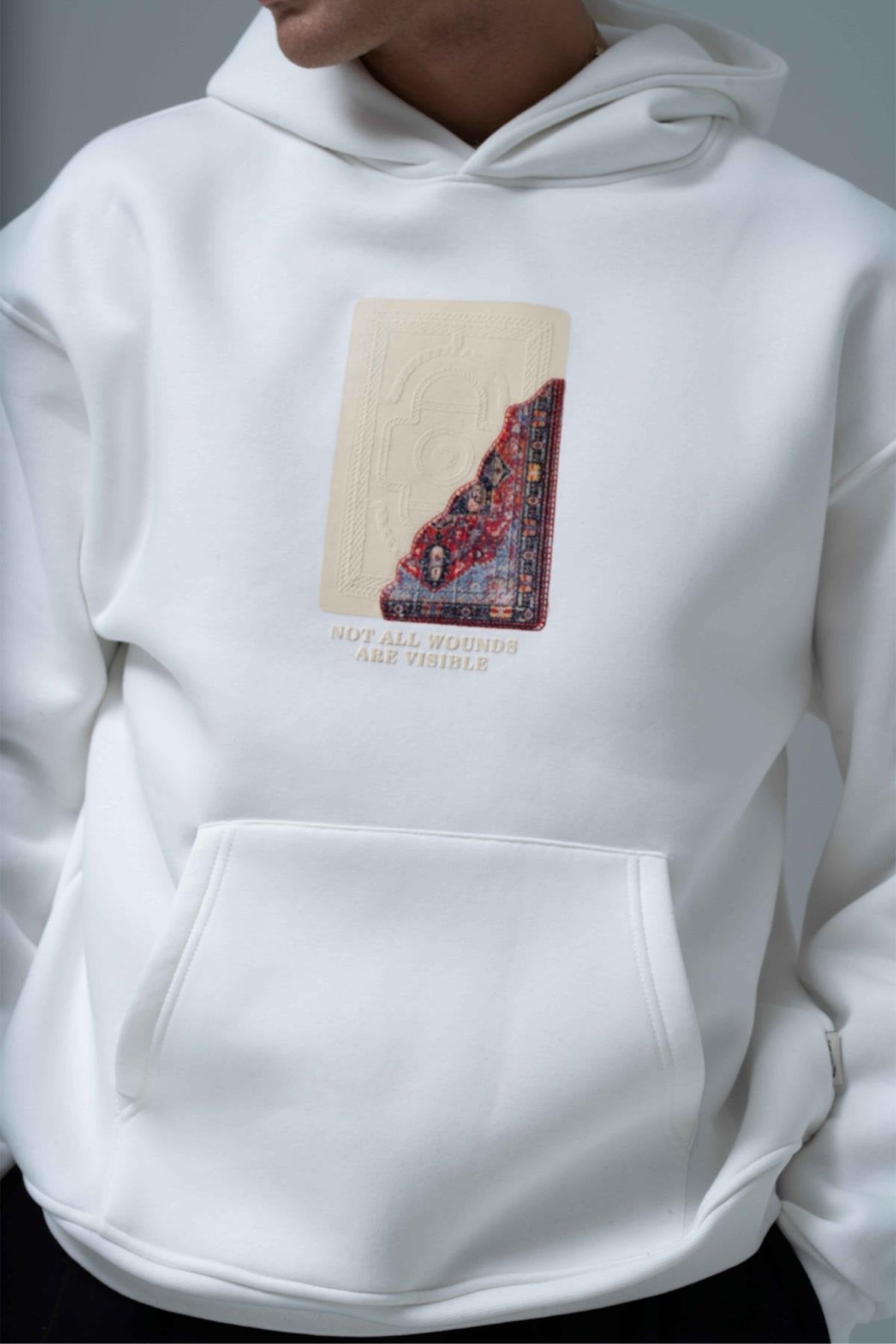 Kilim Hoodie – Woven Heritage Design