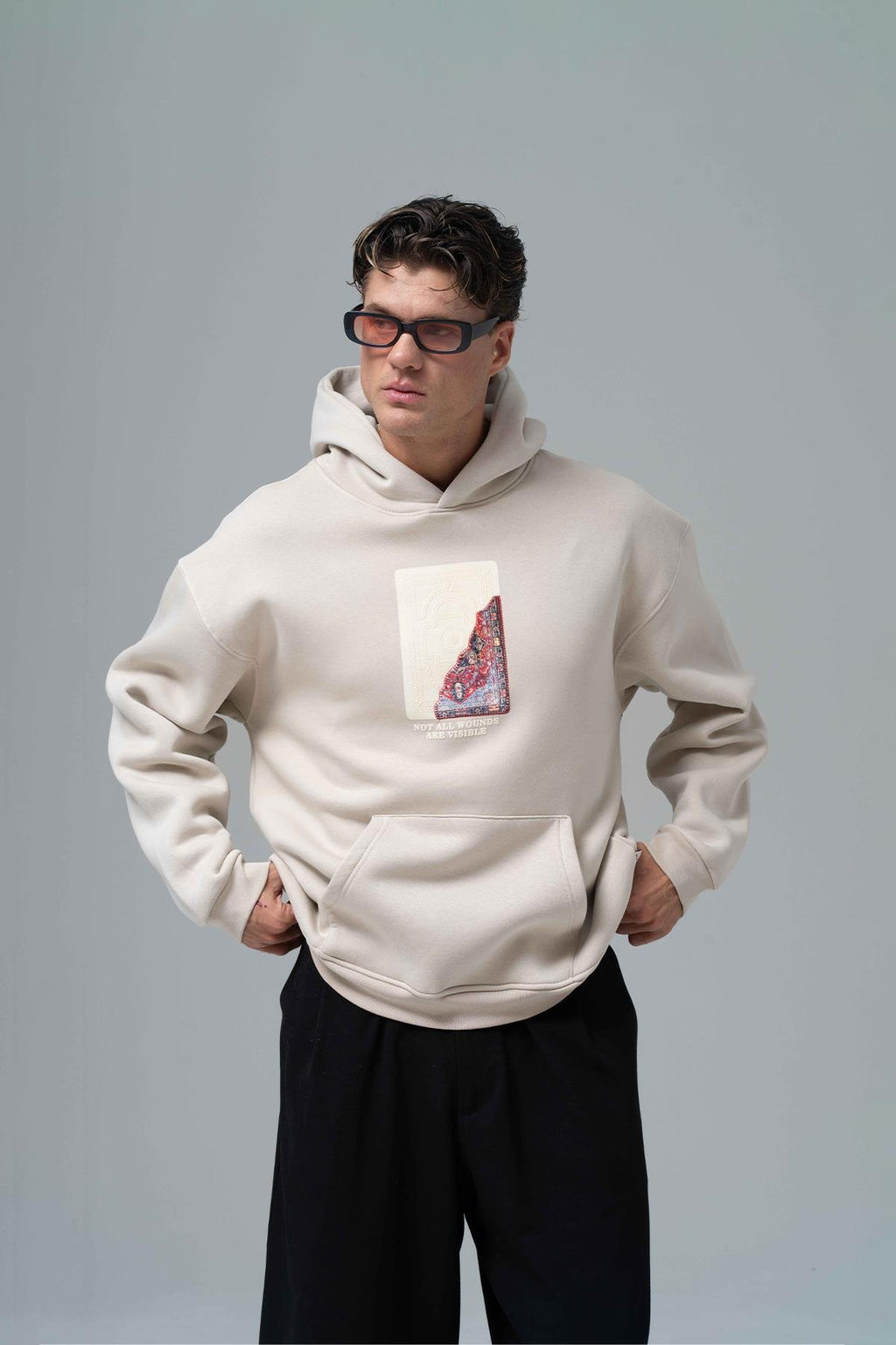 Kilim Hoodie – Woven Heritage Design