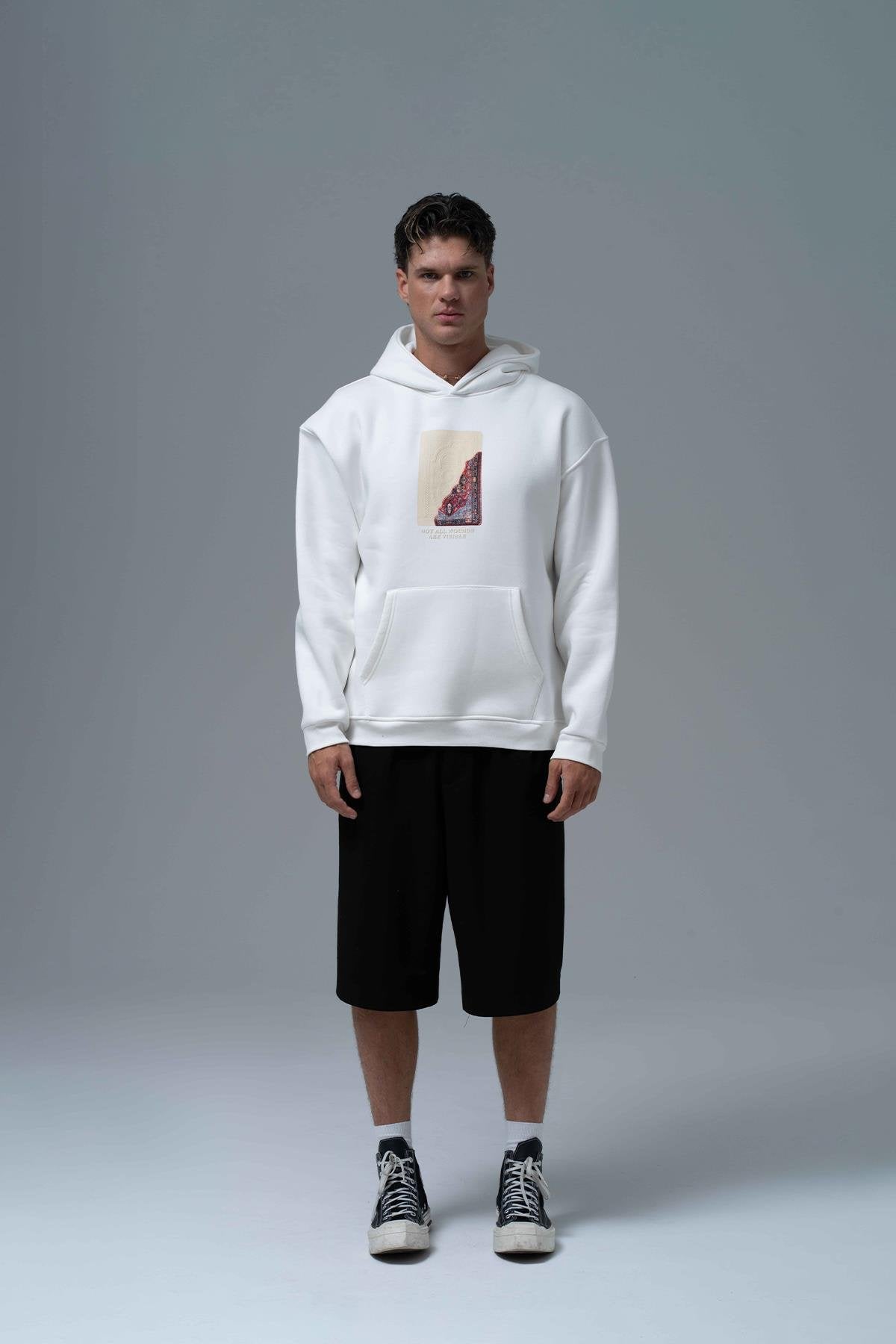 Kilim Hoodie – Woven Heritage Design